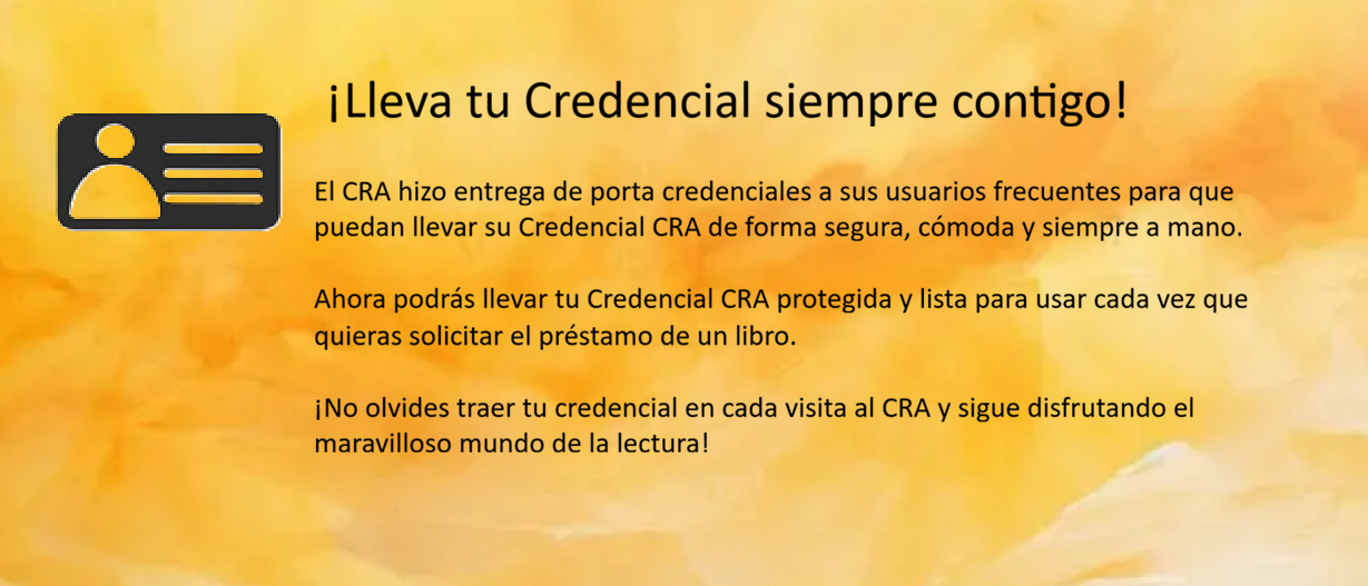 Información sobre las nuevas credenciales del CRA